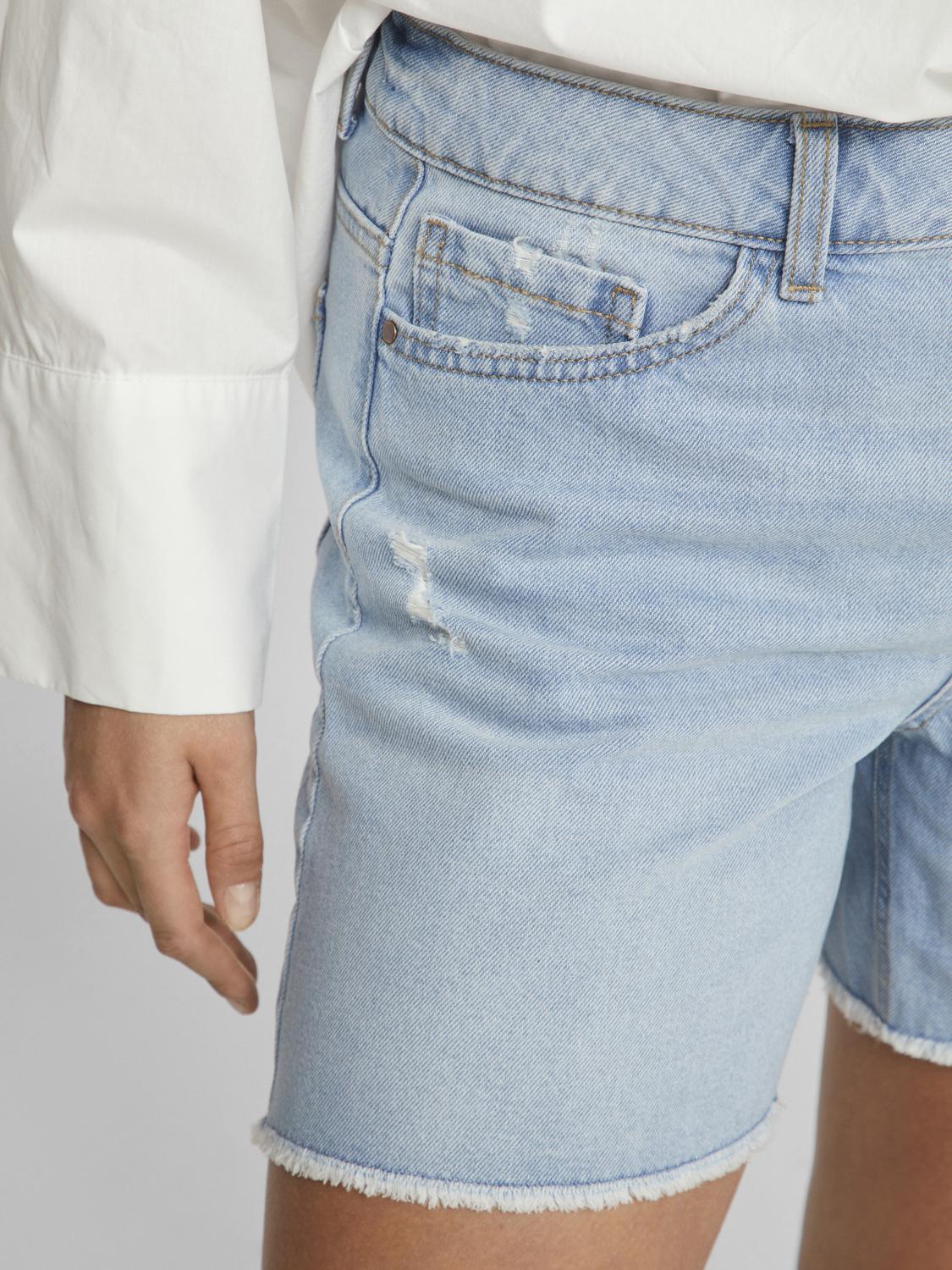 VICAM Shorts - Light Blue Denim